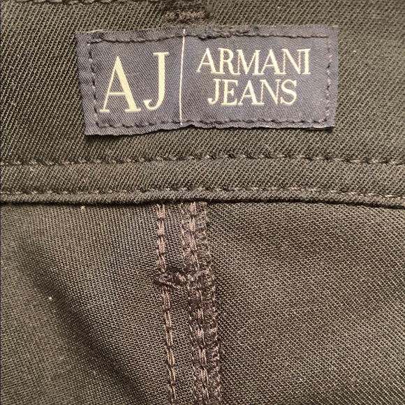 Armani Black Jeans - Wool - Picture 2 of 2
